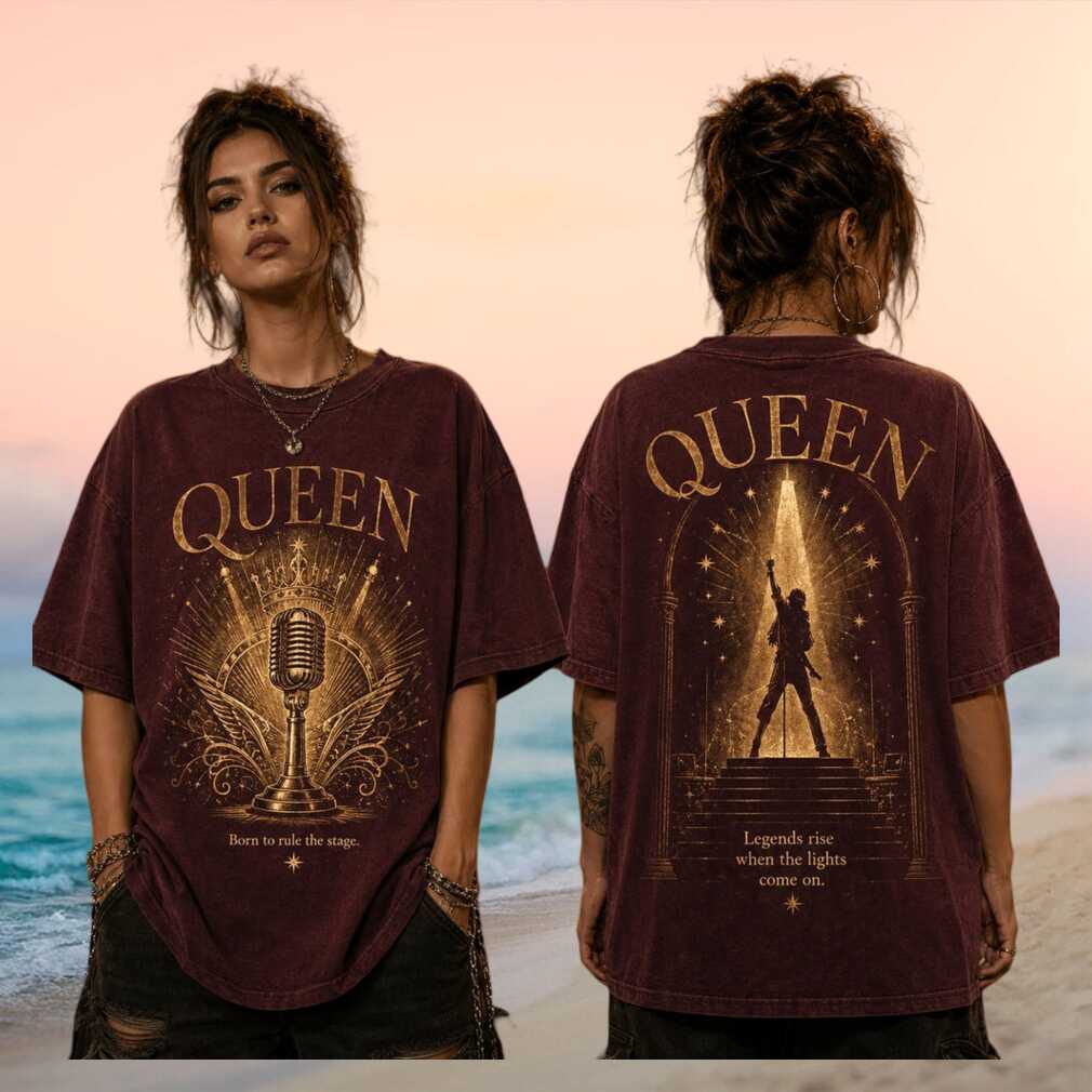 Queen Legends Rise Tour 2026 Classic Rock Band Music Shirt