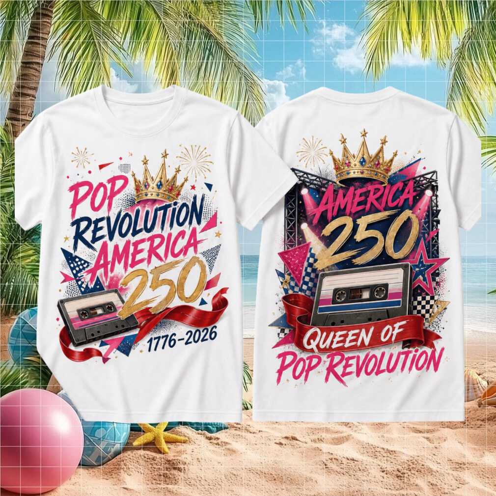 Queen Of Pop Revolution America 250th Anniversary Shirt - Limotees LLC