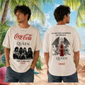 Queen x Coca Cola I Want To Break Free Vintage Band Shirt - Limotees LLC