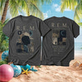 R.E.M. Assumption Day Concert Tour Vintage Style Fans Unisex Adult Apparel Cotton Shirt