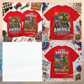Rat Fink Hot Rod America 250 Years Of Freedom Classic Car Shirt - Limotees LLC