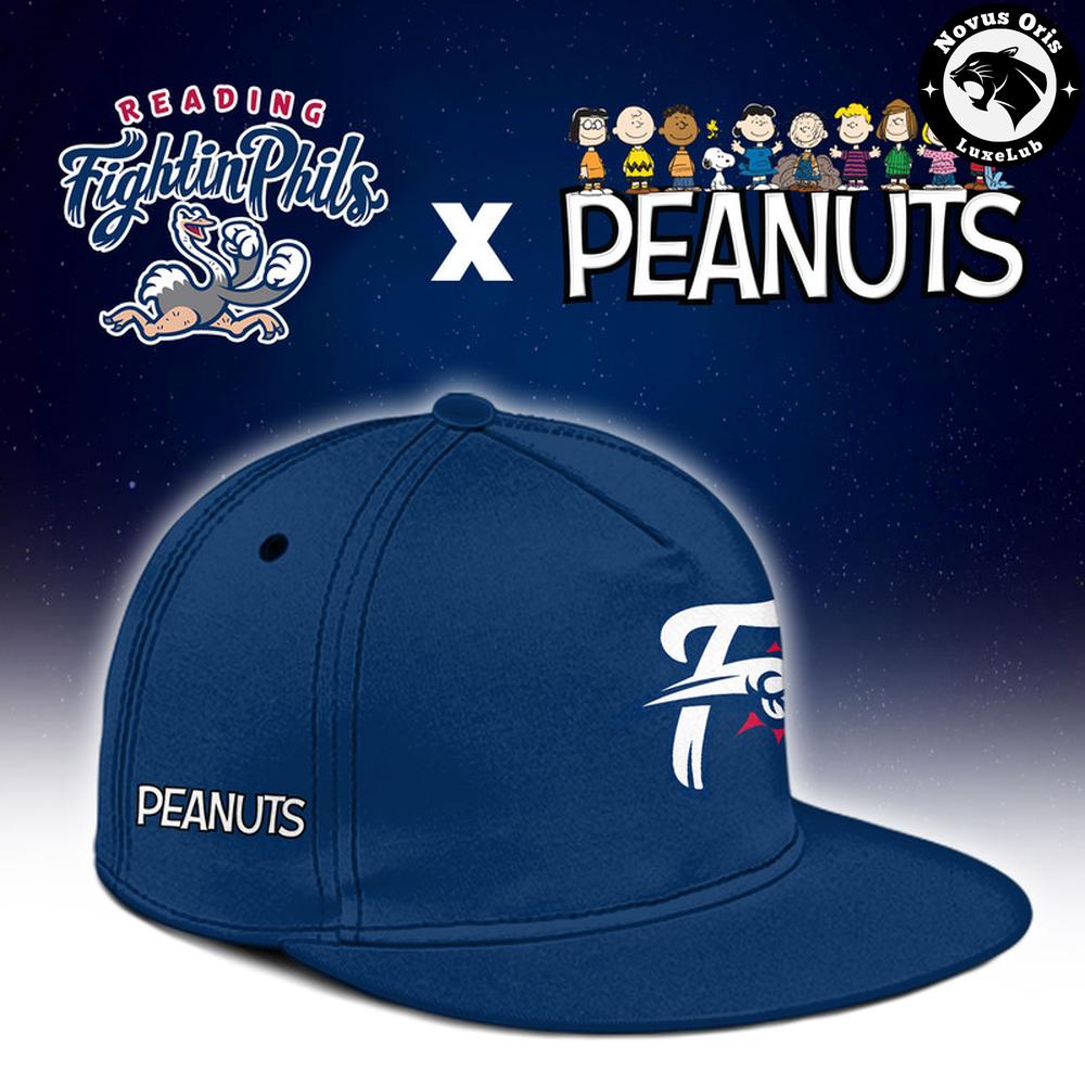 Reading Fightin Phils x Peanuts Night Limited Edition Baseball Jersey