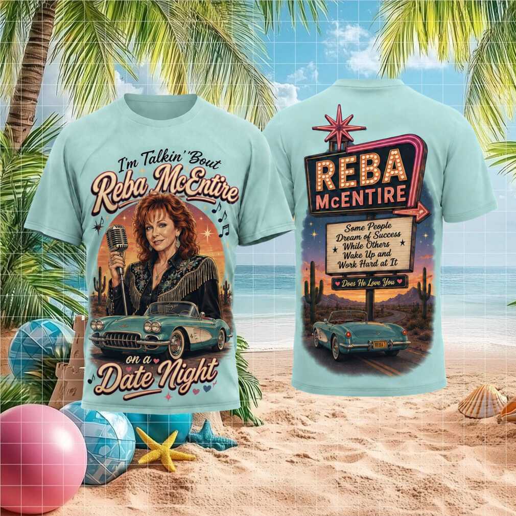 Reba McEntire Date Night Country Music Star Graphic Shirt - Limotees LLC