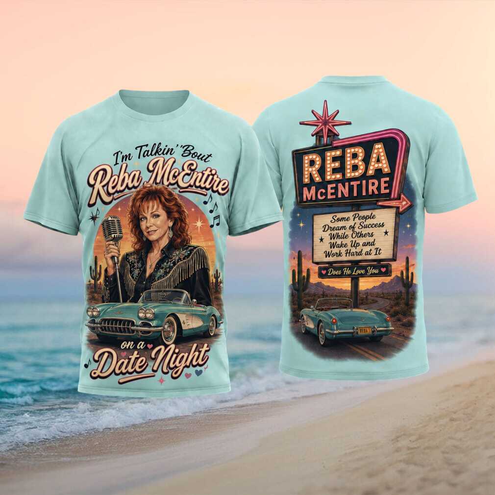 Reba McEntire Date Night Country Music Star Graphic Shirt - Limotees LLC