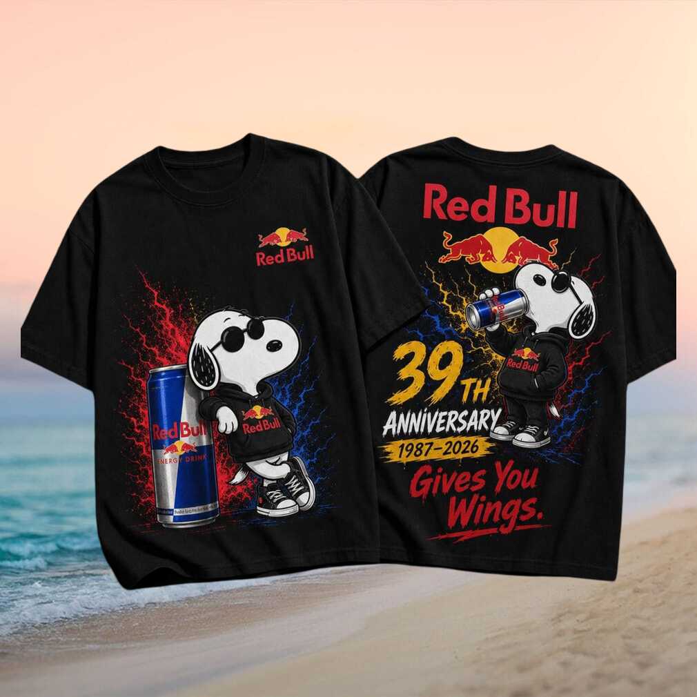 Red Bull 39th Anniversary Gives You Wings T Shirt