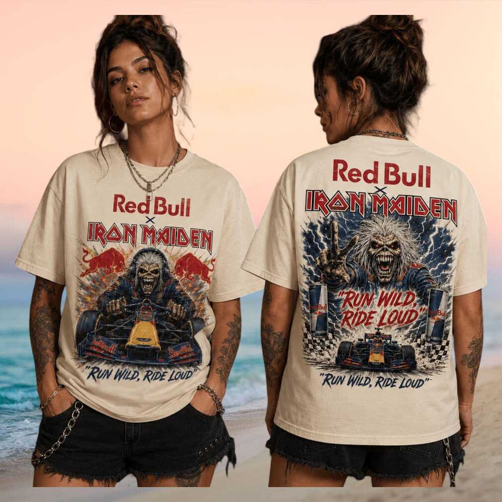 Red Bull Iron Maiden Heavy Metal Race Tour Shirt