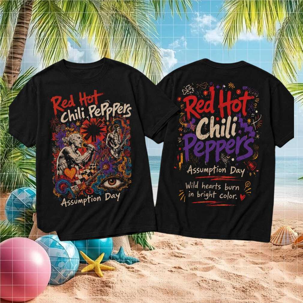 Red Hot Chili Peppers Assumption Day Concert Tour Vintage Style Rock Fans Unisex Shirt