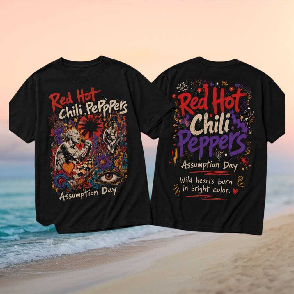 Red Hot Chili Peppers Assumption Day Concert Tour Vintage Style Rock Fans Unisex Shirt