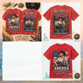 Red White And George Strait America 250 Patriotic Country Shirt - Limotees LLC