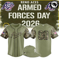 Reno Aces Armed Forces Day 2026 Baseball Jersey