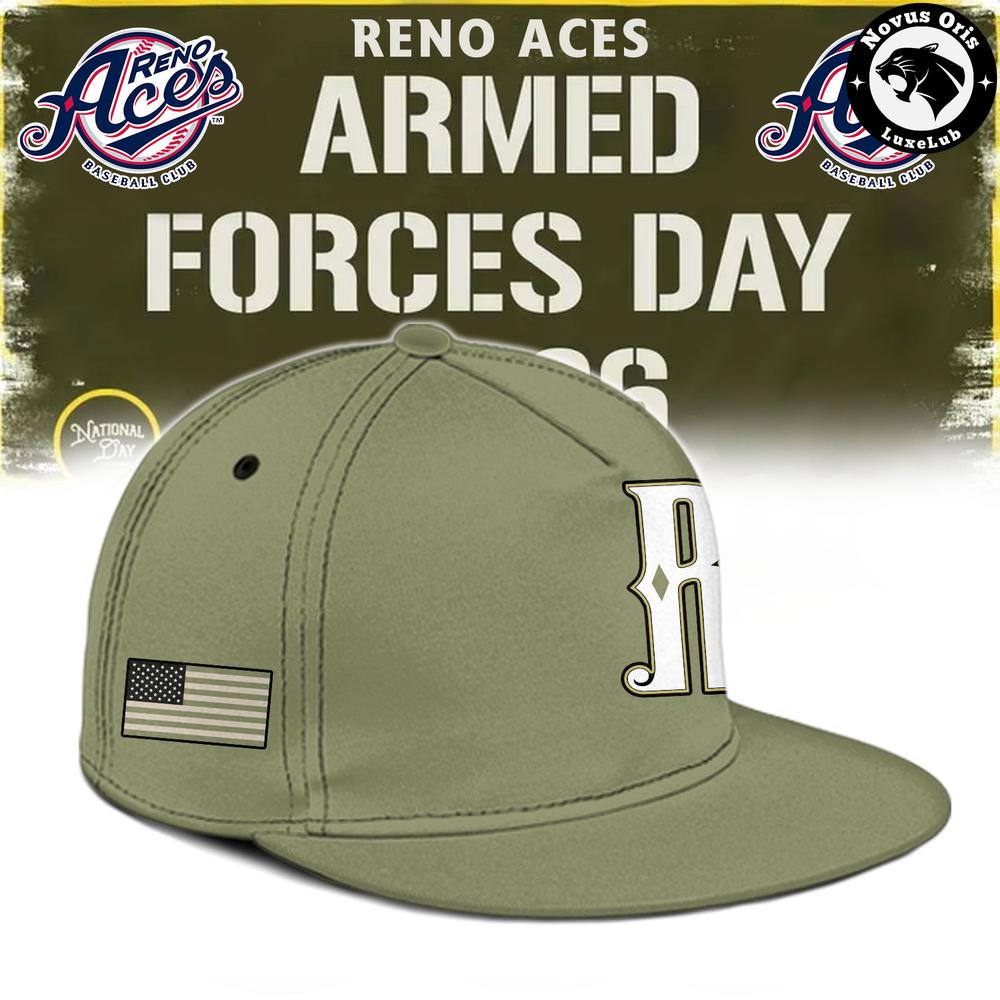 Reno Aces Armed Forces Day 2026 Baseball Jersey