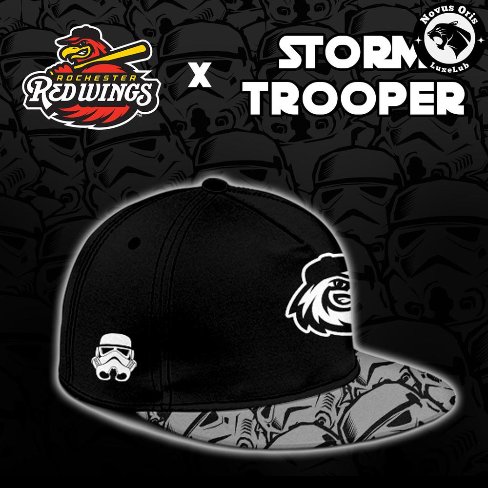 Rochester Red Wings x Star Wars Stormtrooper Custom Baseball Jersey