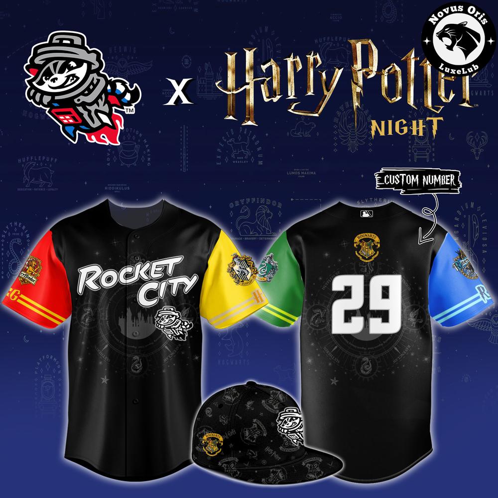 Rocket City Trash Pandas x Harry Potter Night 2026 Limited Baseball Jersey