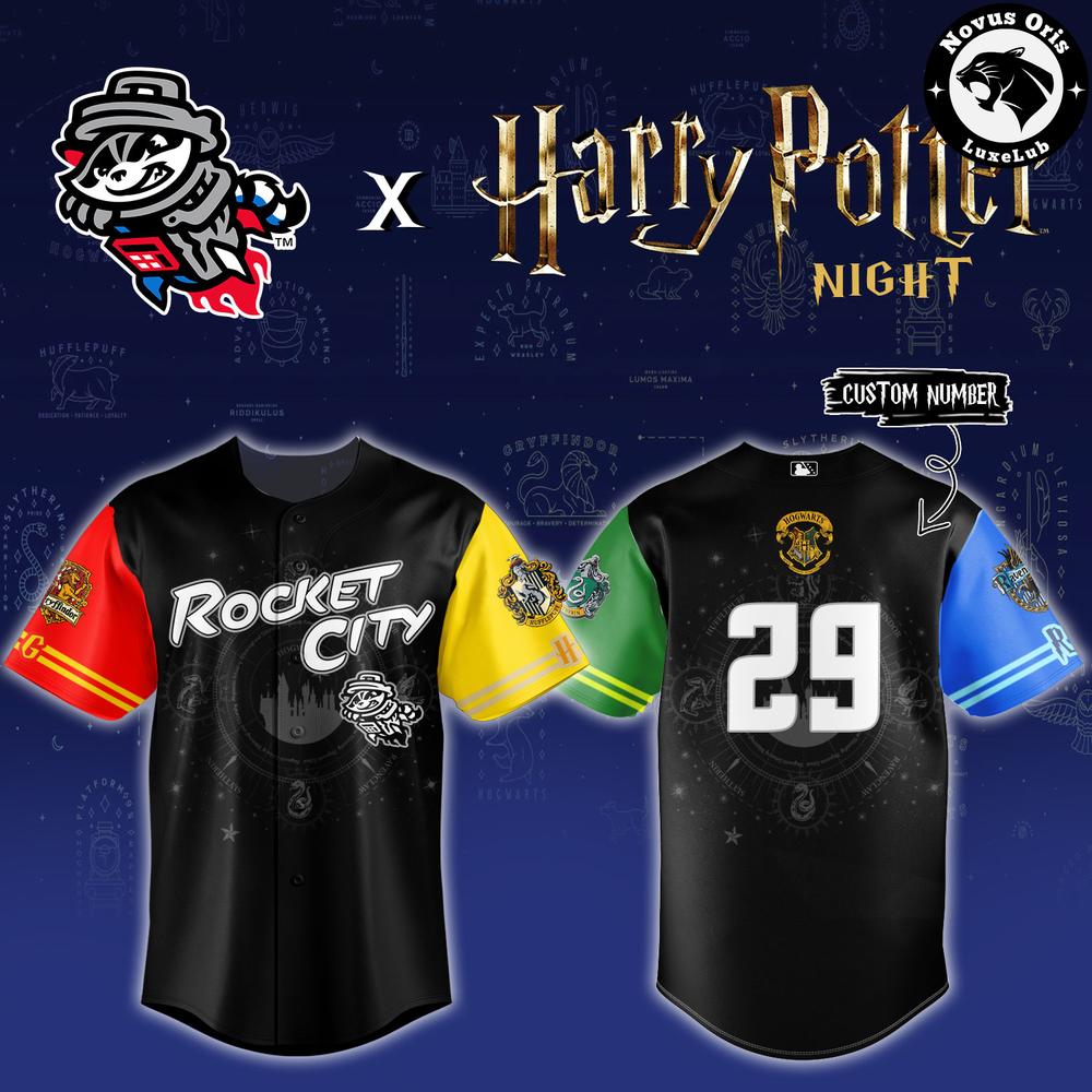 Rocket City Trash Pandas x Harry Potter Night 2026 Limited Baseball Jersey