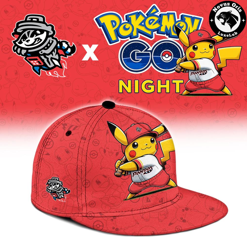 Rocket City Trash Pandas x Pokemon GO Night Limited Edition Baseball Jersey