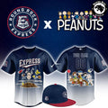 Round Rock Express x Peanuts Night Limited Edition Baseball Jersey