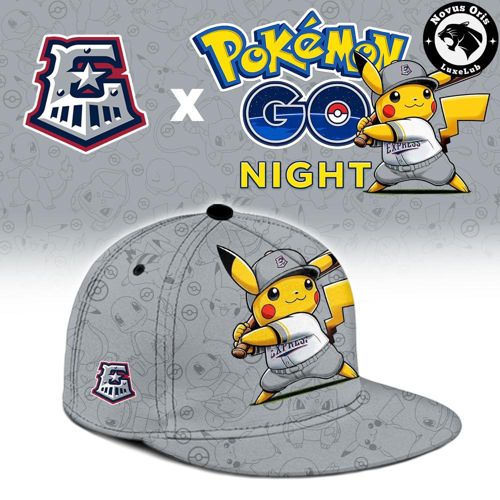 Round Rock Express x Pokemon GO Night Limited Edition Baseball Jersey