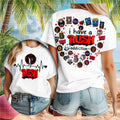 Rush Band Addiction Heartbeat Logo Graphic Shirt - Limotees LLC