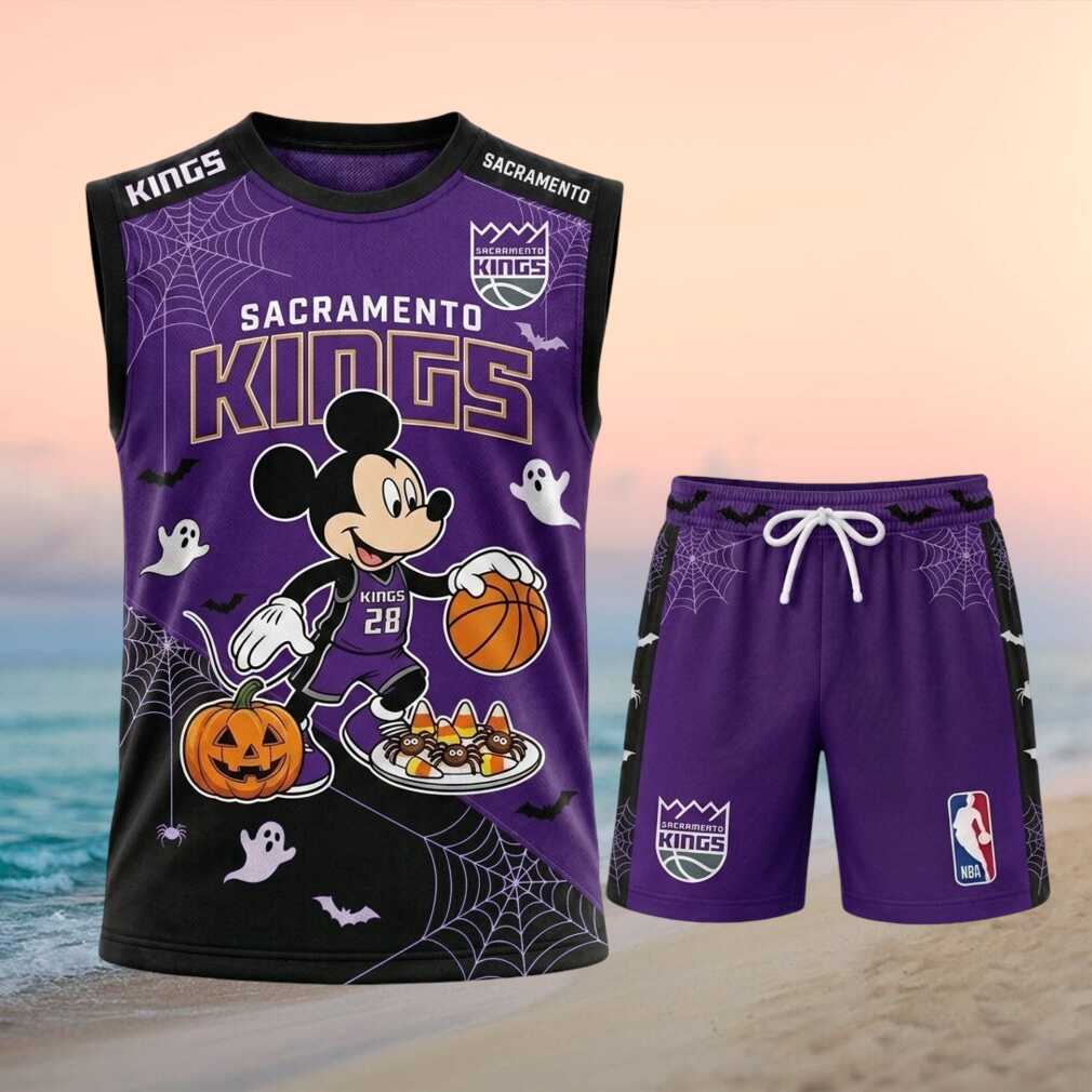 Sacramento Kings Mickey Halloween Basketball Shirt