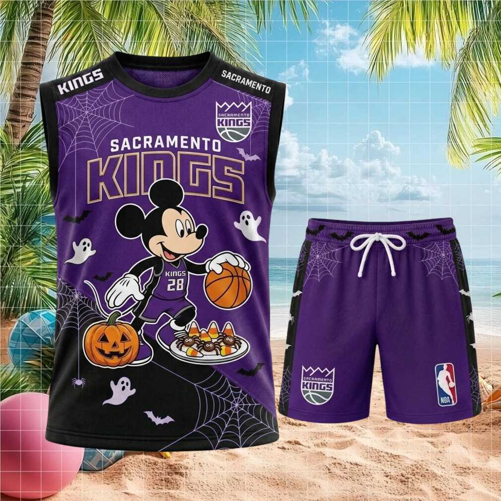 Sacramento Kings Mickey Halloween Basketball Shirt