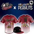 Sacramento River Cats x Peanuts Night Limited Edition Baseball Jersey