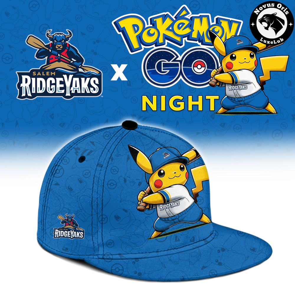 Salem RidgeYaks x Pokemon GO Night 2026 Limited Edition Baseball Jersey