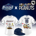 San Antonio Missions x Peanuts Night Limited Edition Baseball Jersey