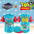 San Antonio Missions x Toy Story Night Personalized Woody Buzz Lightyear Jersey