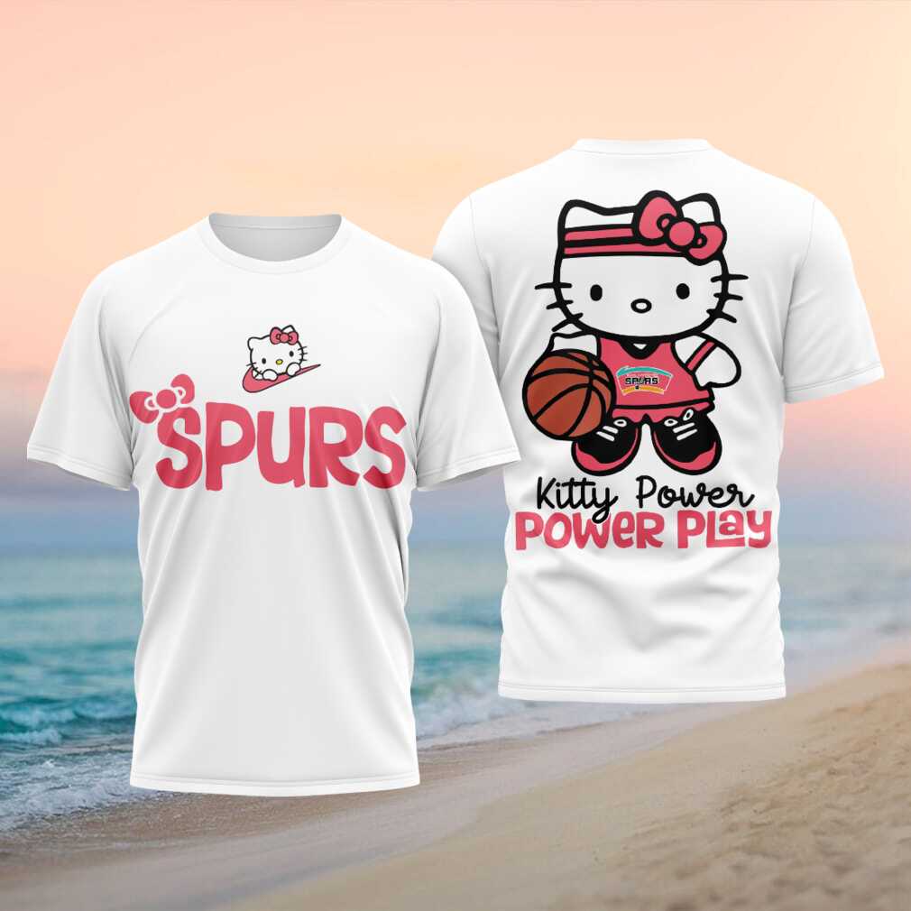 San Antonio Spurs Hello Kitty Power Play Basketball 2026 Shirt