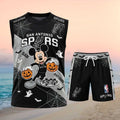 San Antonio Spurs Mickey Halloween Basketball Shirt