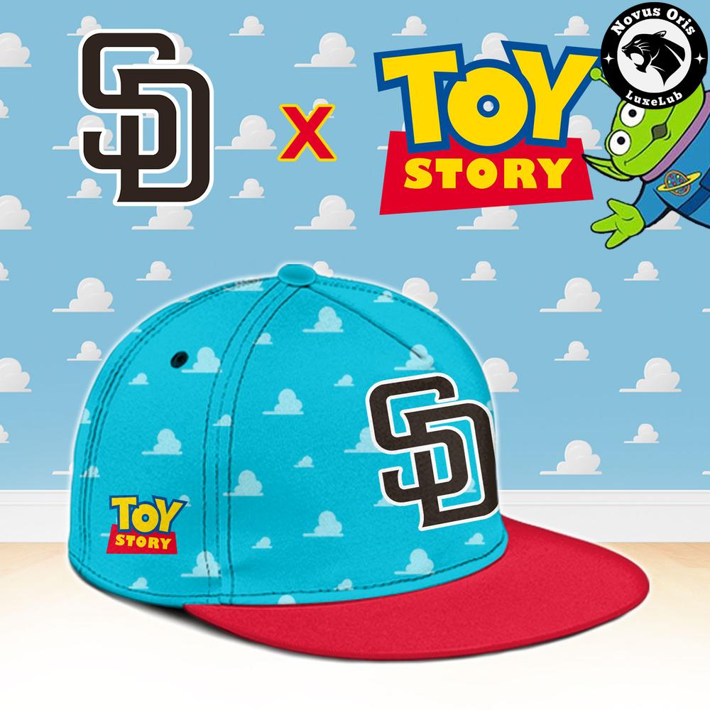 San Diego Padres x Toy Story Night Woody Buzz Lightyear Custom Baseball Jersey
