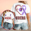 San Francisco 49ers Alzheimer Awareness 2026 Women Fans Shirt