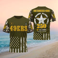 San Francisco 49ers Army Military 2026 Retro Fans Men Women Shirt