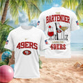 San Francisco 49ers Bartender Cocktail Themed Football Fans Shirt - Limotees LLC