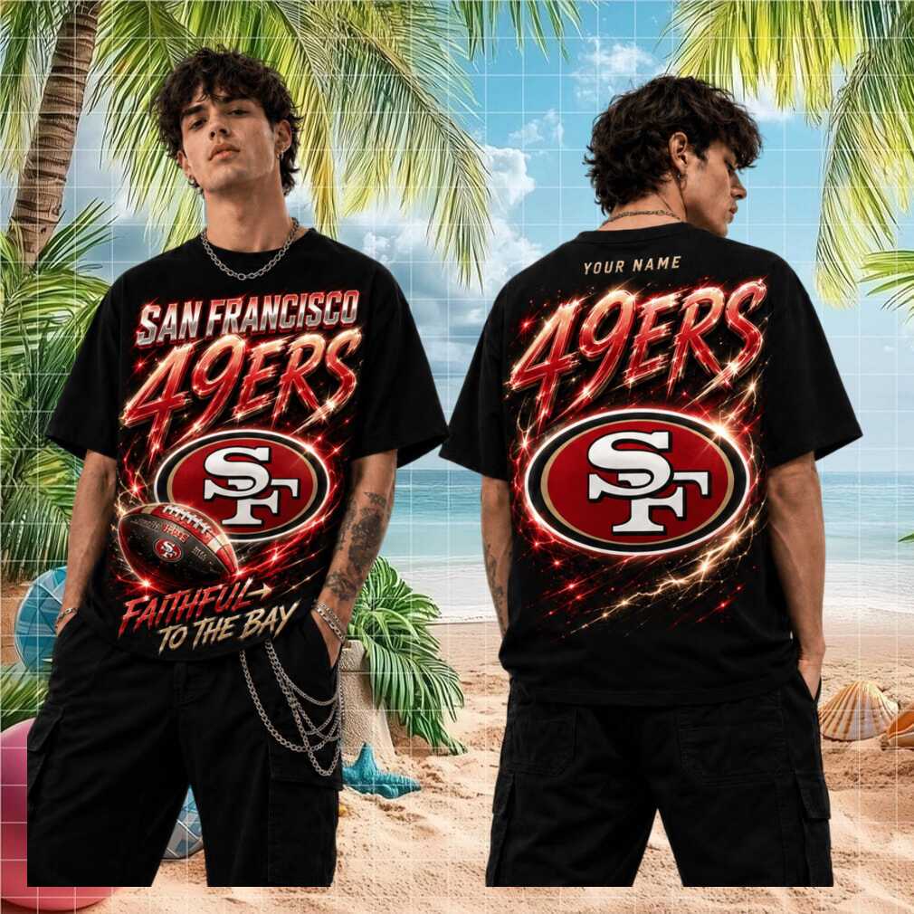 San Francisco 49ers Faithful To The Bay Vintage Retro Style Men Women Fans Shirt - Limotees LLC