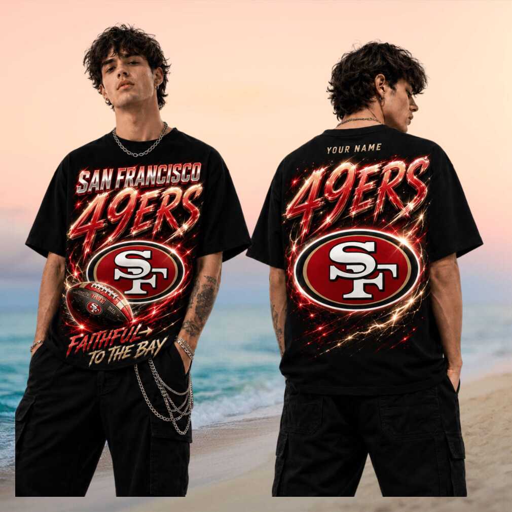 San Francisco 49ers Faithful To The Bay Vintage Retro Style Men Women Fans Shirt - Limotees LLC