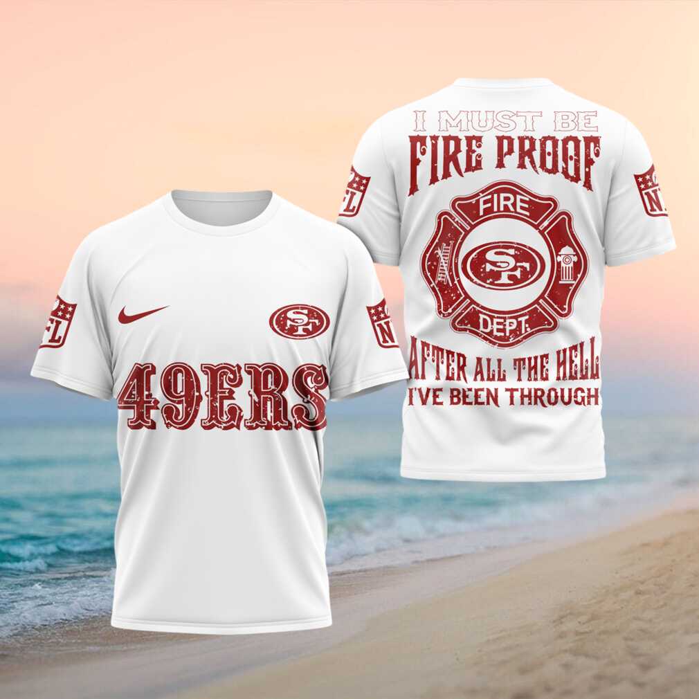 San Francisco 49ers Fire Department 2026 Retro Men Fans Shirt