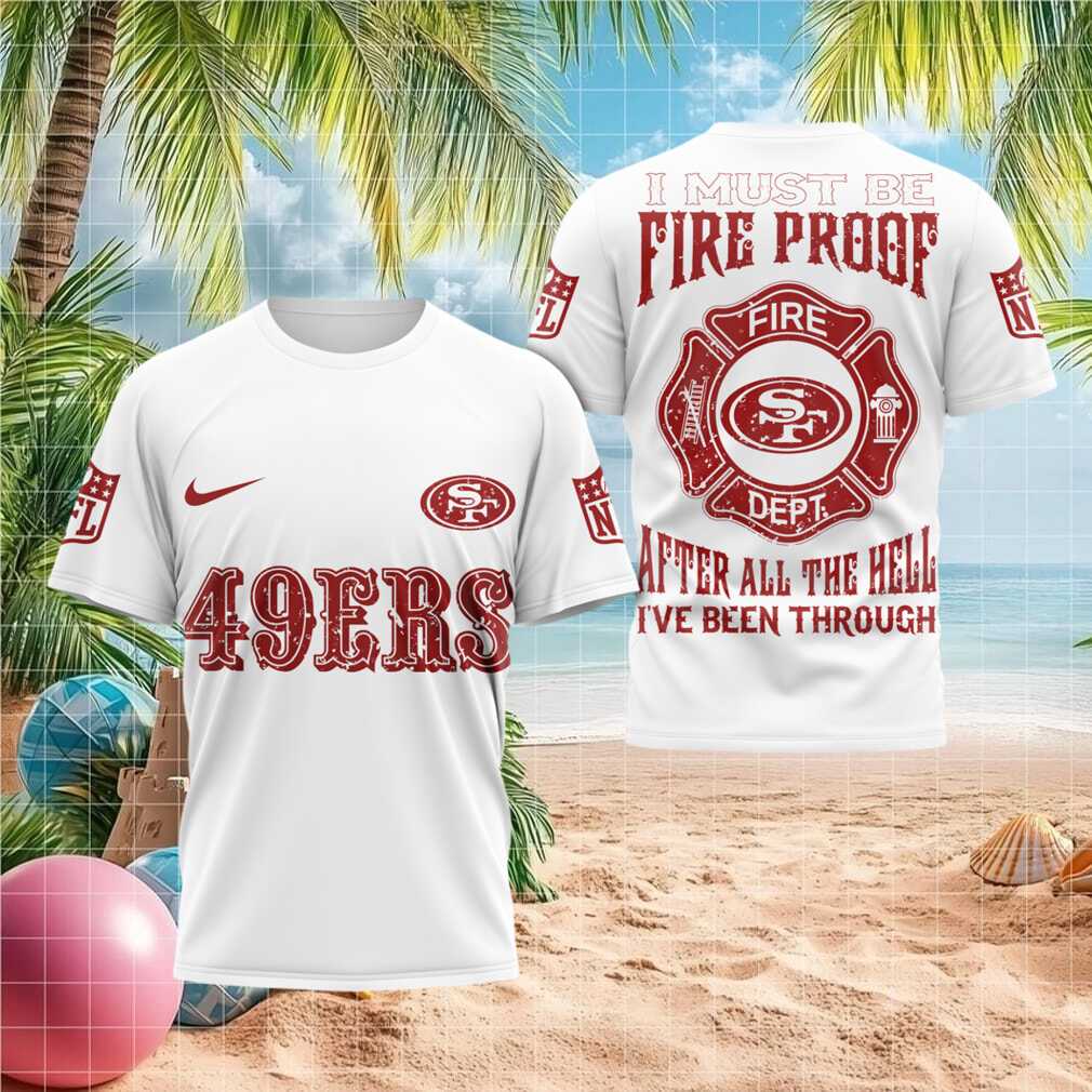 San Francisco 49ers Fire Department 2026 Retro Men Fans Shirt