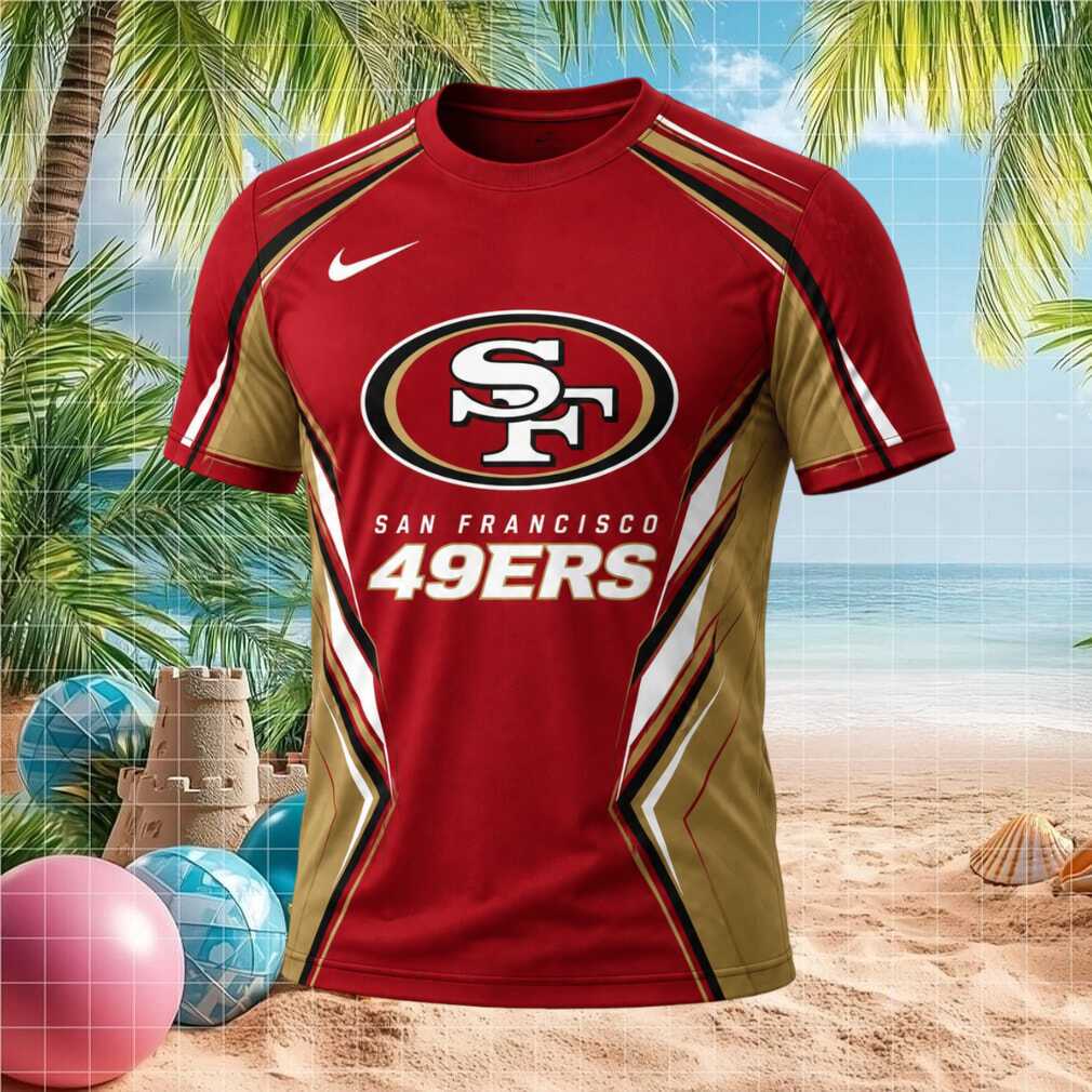 San Francisco 49ers Football Team Logo Athletic Shirt