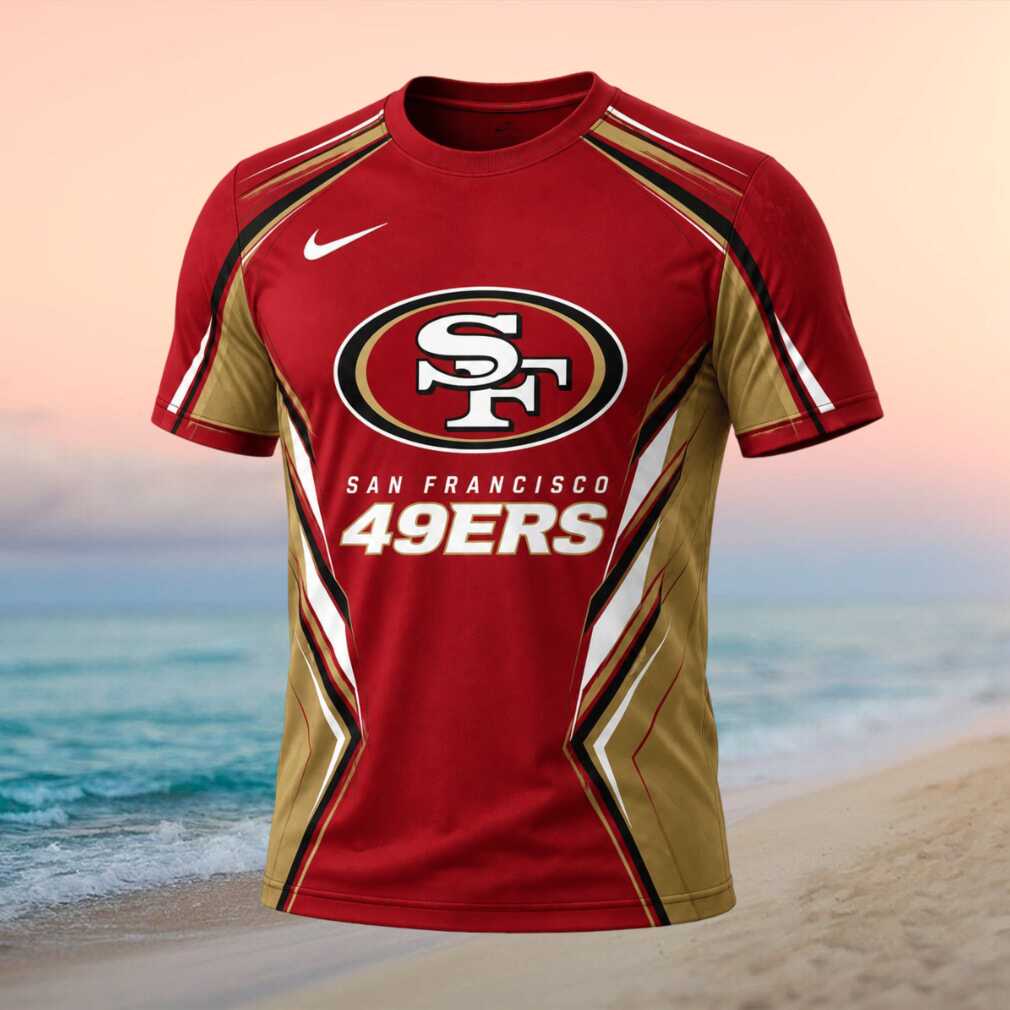 San Francisco 49ers Football Team Logo Athletic Shirt