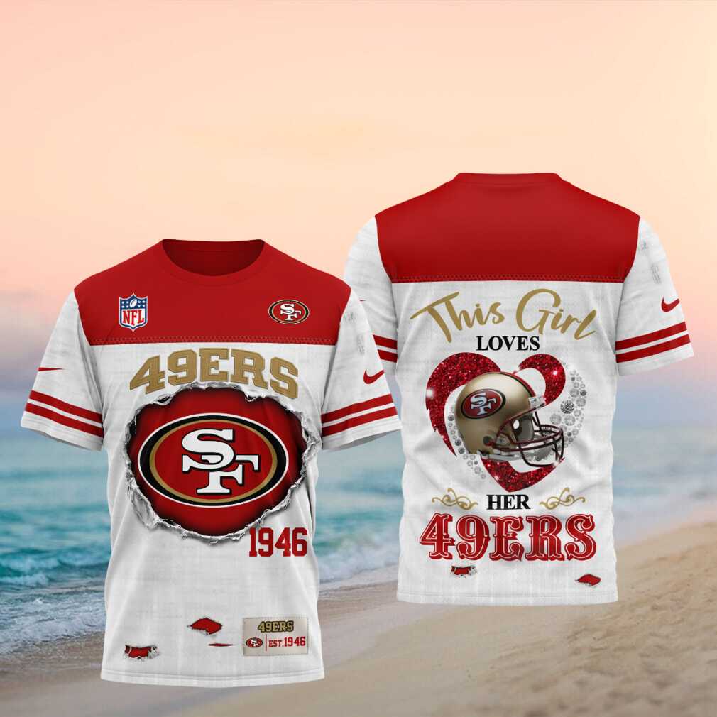 San Francisco 49ers NFL Football Team 1946 Women Fans Shirt