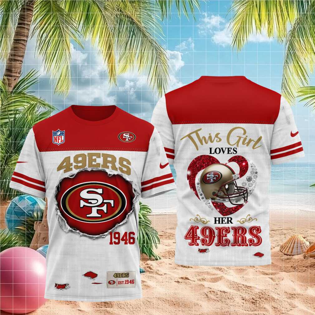 San Francisco 49ers NFL Football Team 1946 Women Fans Shirt