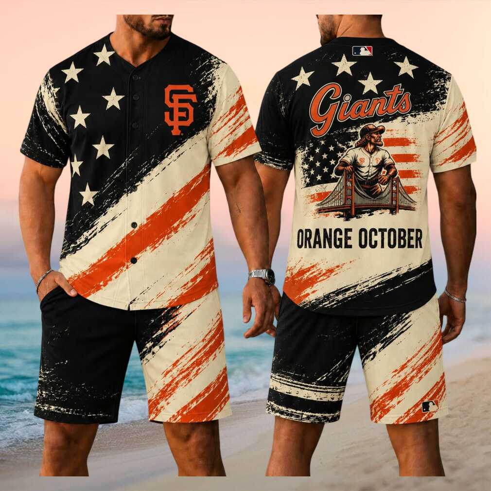 San Francisco Giants Baseball 2026 American Flag Shirt