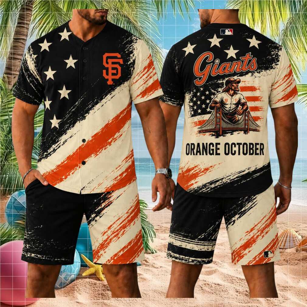 San Francisco Giants Baseball 2026 American Flag Shirt