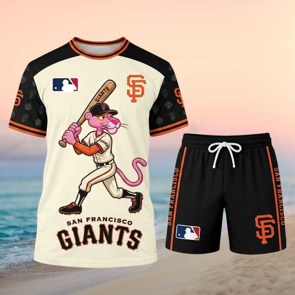 San Francisco Giants Pink Panther Baseball Shirt