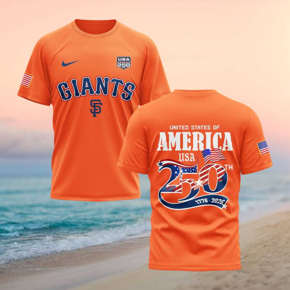 San Francisco Giants USA 250th Anniversary 1776 2026 Retro Men Women Shirt