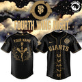 San Francisco Giants x Fourth Wing Night Limited Custom Baseball Jersey