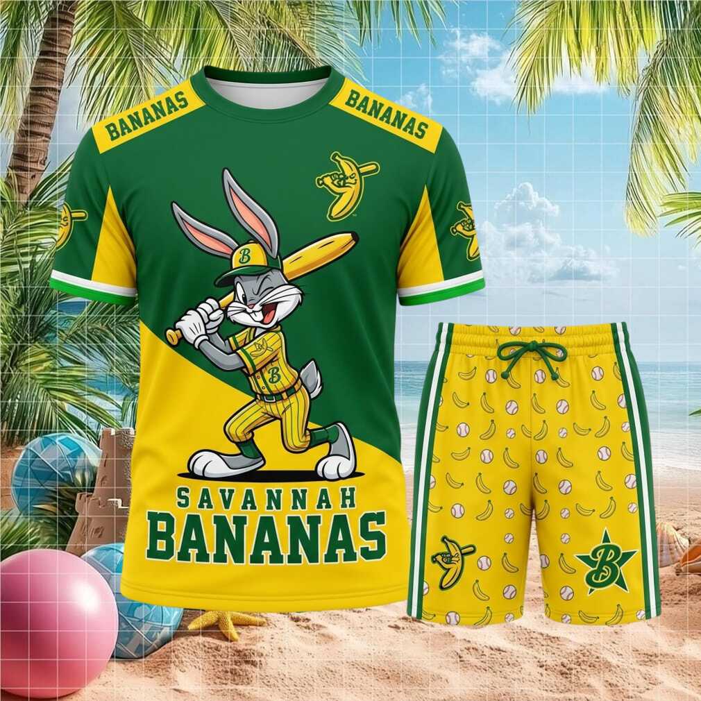 Savannah Bananas Bugs Bunny Baseball Shirt Shirt