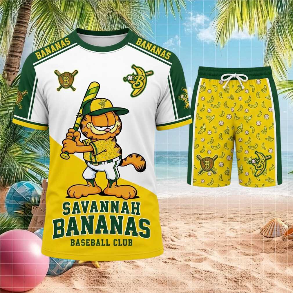 Savannah Bananas Garfield Baseball Club Shirt Shirt