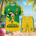 Savannah Bananas Mickey Mouse Baseball Uniform Shirt